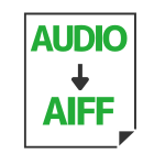 Audio to AIFF