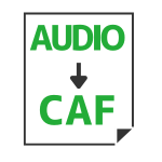Audio to CAF
