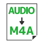 Audio to M4A