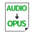 Audio to OPUS