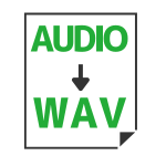 Audio to WAV