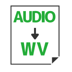 Audio to WV