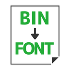 BIN to Font