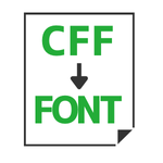 CFF to Font