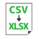 CSV to XLSX