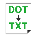 DOT to TXT