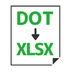 DOT to XLSX