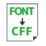 Font to CFF