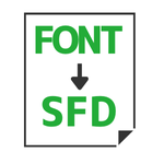 Font to SFD