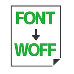 Font to WOFF