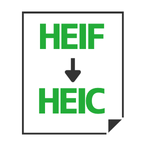 HEIF to HEIC