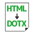 HTML to DOTX