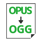 OPUS to OGG