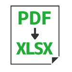 PDF to XLSX