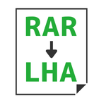 RAR to LHA