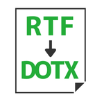 RTF to DOTX