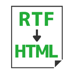 RTF to HTML