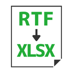 RTF to XLSX