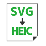 SVG to HEIC