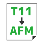 T11 to AFM