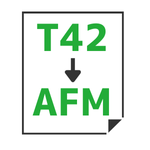 T42 to AFM