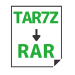 TAR.7Z to RAR