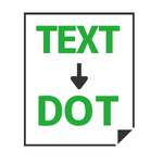 Text to DOT