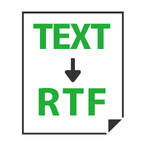 Text to RTF