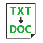 TXT to DOC