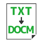 TXT to DOCM