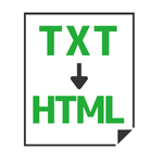 TXT to HTML