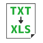 TXT to XLS