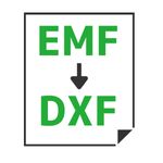 EMF to DXF