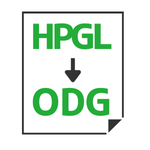 HPGL to ODG