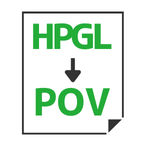 HPGL to POV