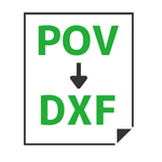 POV to DXF