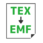 TEX to EMF