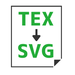 TEX to SVG
