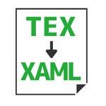 TEX to XAML