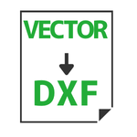 Vector to DXF