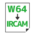 W64 to IRCAM