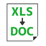 XLS to DOC