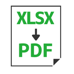 XLSX to PDF