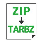ZIP to TAR.BZ