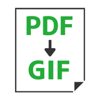 PDF→GIF変換