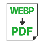 WEBP→PDF変換