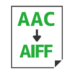 AAC→AIFF変換