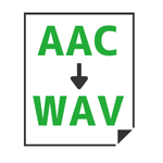 AAC→WAV変換