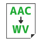 AAC→WV変換