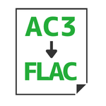 AC3→FLAC変換